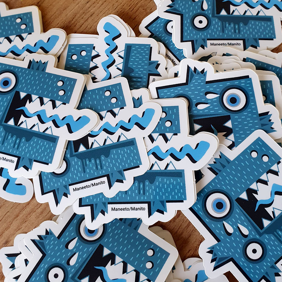 monsterblue magnets by Manito/Maneeto